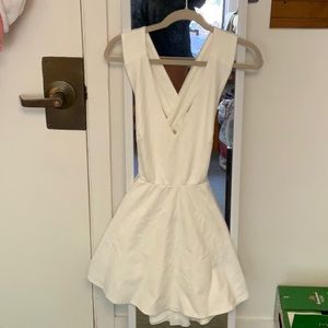White lulu dress, medium, new with tags
